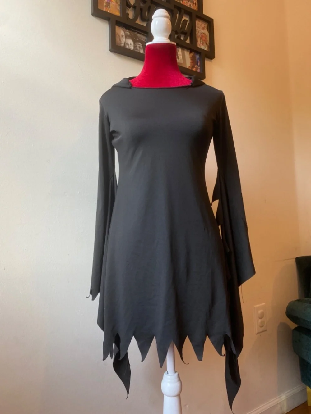 Glamour Ghost Face Dress Costume